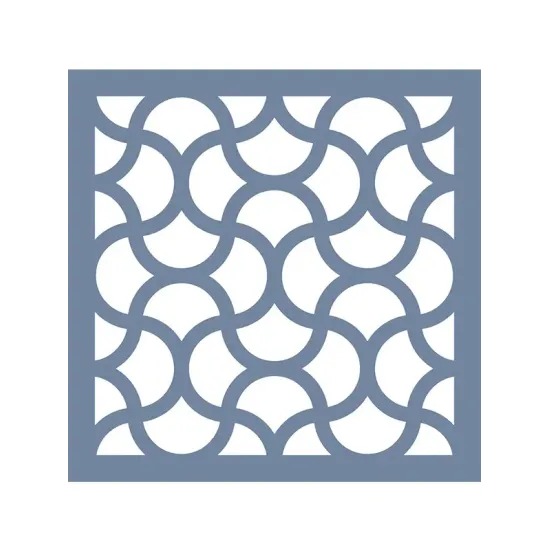 EHGE22 Geometrik Desen Stencil 45x45cm