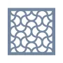 EHGE22 Geometrik Desen Stencil 45x45cm