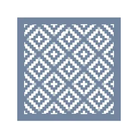 EHGE23 Geometrik Desen Stencil 45x45cm