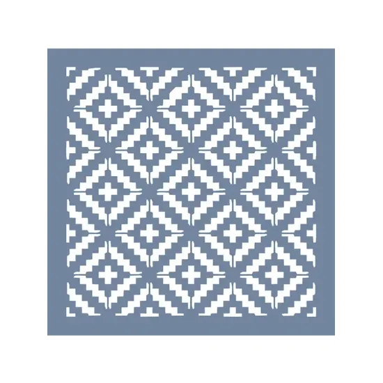EHGE23 Geometrik Desen Stencil 45x45cm