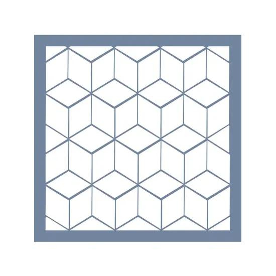 EHGE24 Geometrik Desen Stencil 45x45cm
