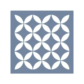 EHGE28 Geometrik Desen Stencil 45x45cm