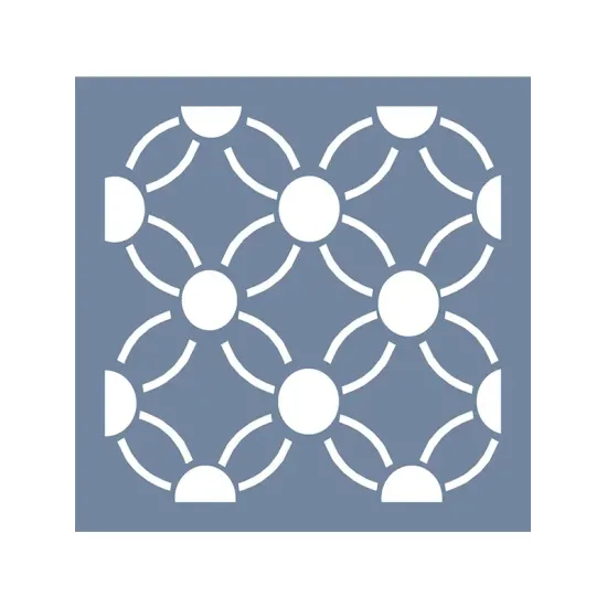 EHGE30 Geometrik Desen Stencil 45x45cm