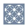 EHGE30 Geometrik Desen Stencil 45x45cm