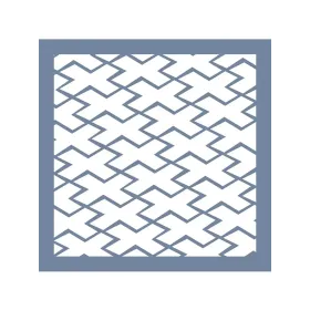 EHGE31 Geometrik Desen Stencil 45x45cm