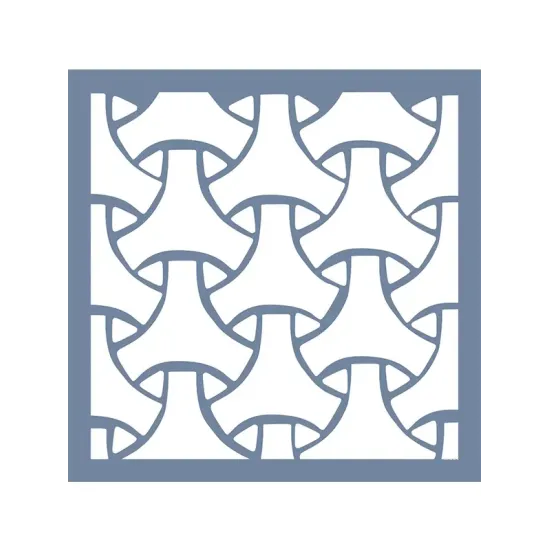 EHGE34 Geometrik Desen Stencil 45x45cm