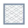 EHGE37 Geometrik Desen Stencil 45x45cm