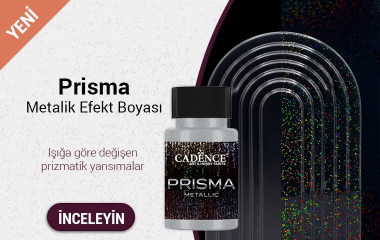 Cadence Prisma Metalik Efektli Boya