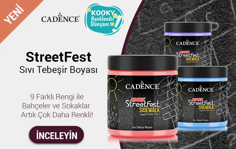 Cadence Sıvı Tebeşir Boyası Kooky Streetfest